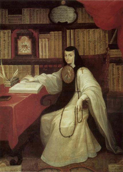 Miguel Cabrera Sor Juana Spain oil painting art